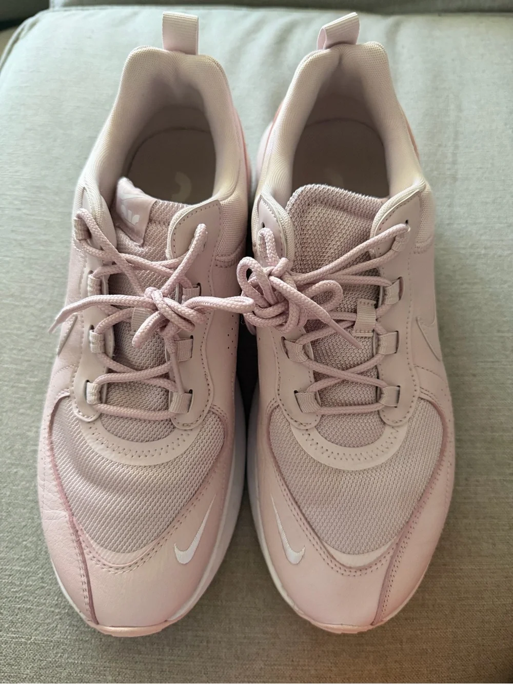 Nike Girls Pale Pink Athletic Sneakers
